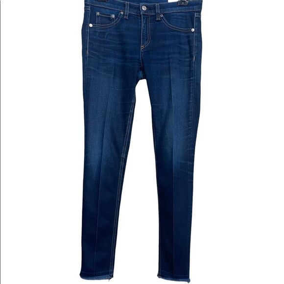 Rag & bone skinny raw hem jeans - Picture 5 of 10